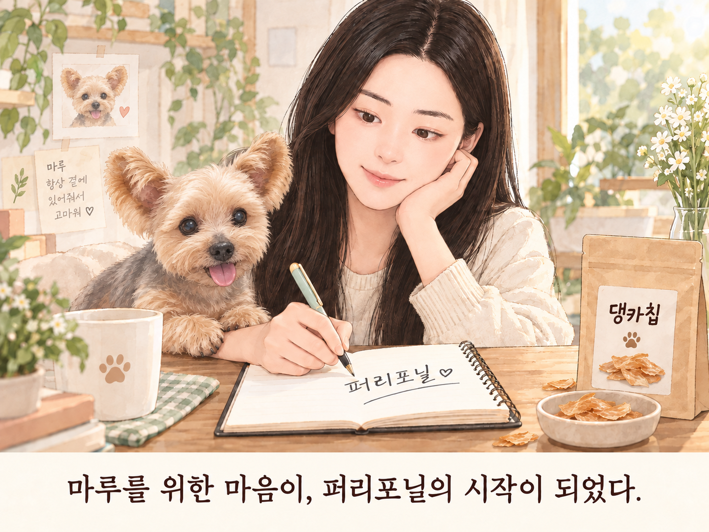 퍼리포닐이라는 이름을 짓는 순간